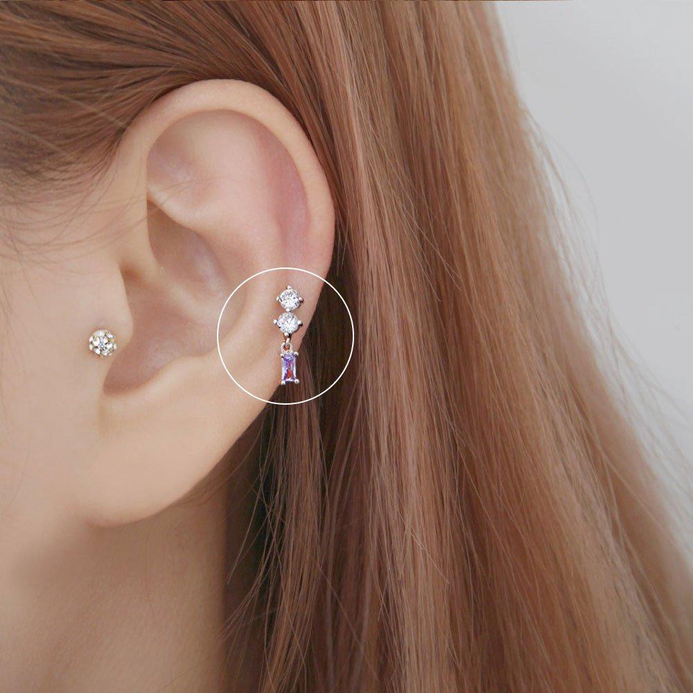 [1+1] Välj 1 av 3 kirurgiska piercingar från Mason, endast ena sidan