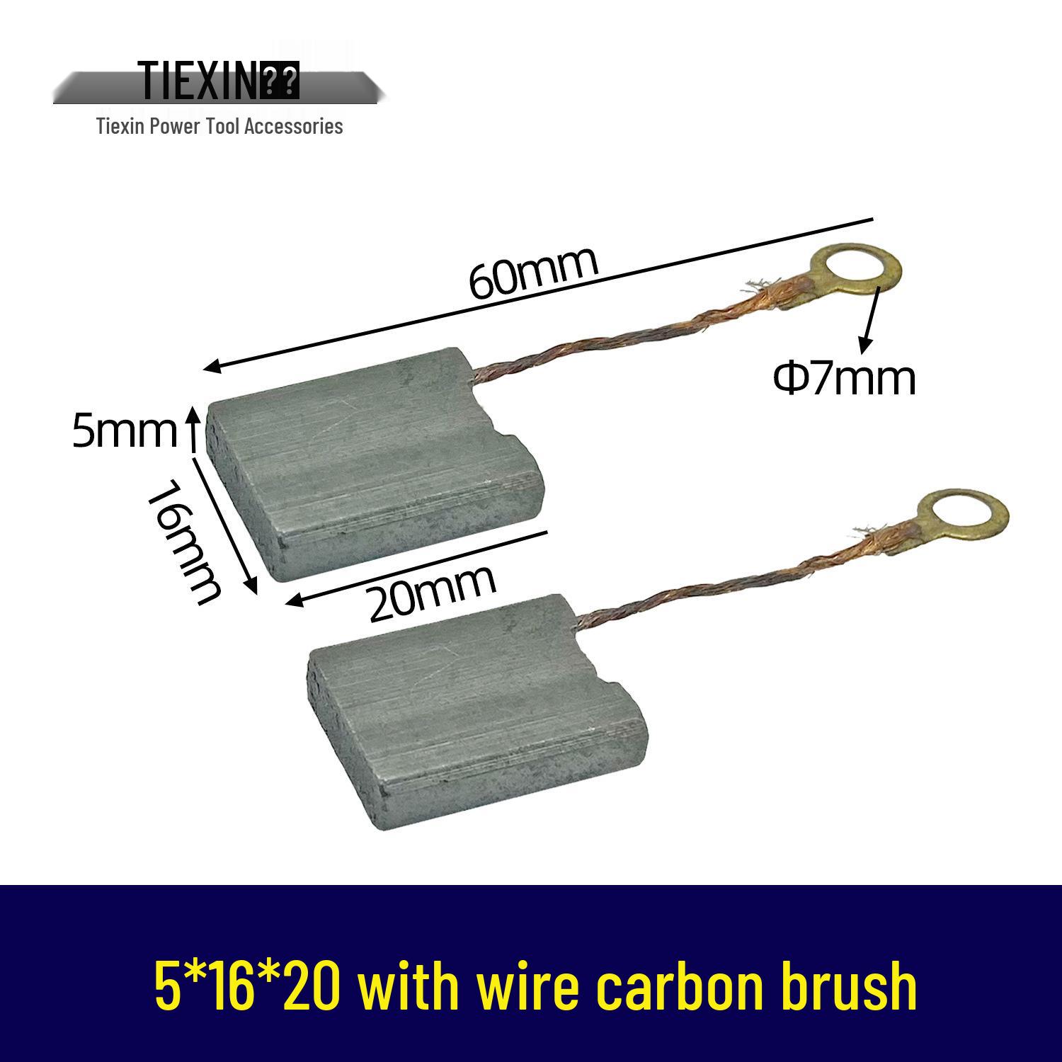 

Electric 180° Angle Grinder Carbon Brush Grooving Machine with Cord, 5x16x20.