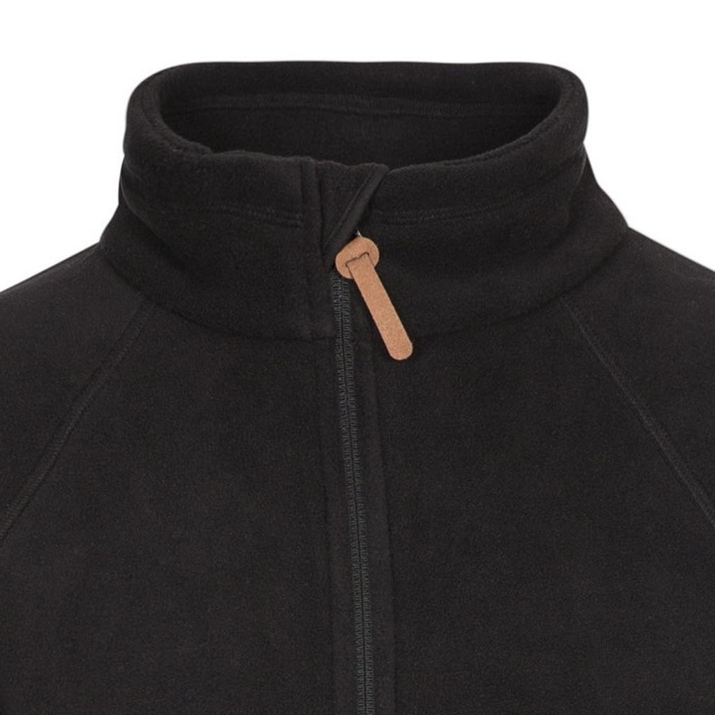 Womens/Ladies Trouper Leather Trim Fleece Jacket