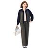 Mom's 2026 Wide-Leg Casual Sports Suit - Spring/Autumn Jacket & Tops for Women, Middle-aged & Elderly