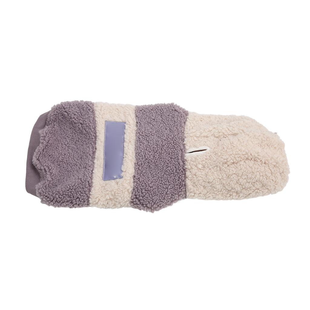 Dog Winter Clothes Soft Skin Friendly Cute Hooded Dog Warm Coat Apparel for Small Medium Large Pet XS