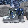 Kids' Winter Camouflage Snow Boots: Warm, Thick, High-Top for Boys and Girls
