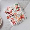 1pc Reindeer Santa Claus Sleigh Elf Christmas Silicone Sugarcraft Mold Cupcake Baking Mould Fondant Cake Decorating Tools