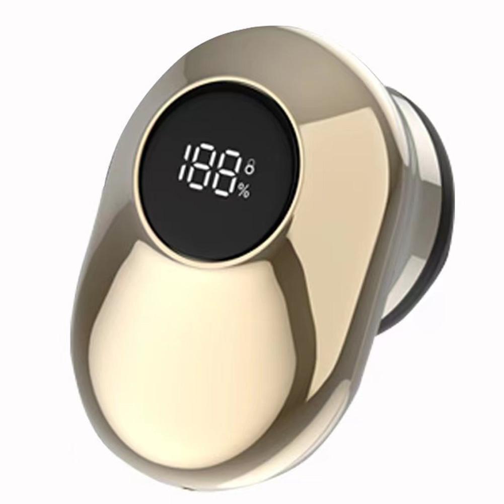 

Electric Beard Trimmer USB Rechargeable Mini Portable Beard Shaving Machine IPX7 Waterproof Digital Display for Home Hotel Trips золотой