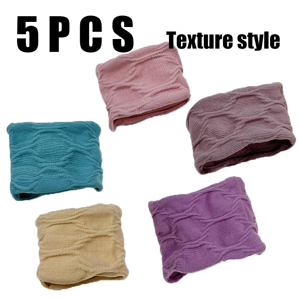 5/10Pcs New Women Girls Colorful Nylon Elastic Hair Bands Ponytail Hold Small Hair Tie Rubber Bands Scrunchie Hair Access