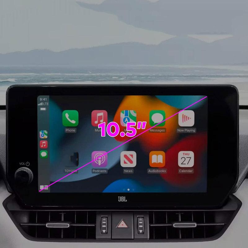 For 10.5 Inch 2024 Toyota RAV4 Accessories HD Navigation center screen Tempered Glass Screen Protector Film