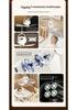 USB Remote-Controlled Portable Hanging Fan with Night Light for Dorms, Kitchens, and Toilets - New Style