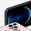 Korean Letter Phone Case For iPhone 17 16E 15 16 14 13 12 11 Pro Max 7 8 Plus Soft TPU Back Cover