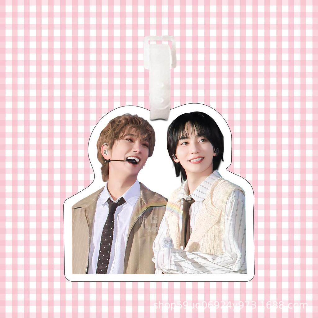 Yoon Jeonghan Seventeen Luggage Tag Keychain Ornament