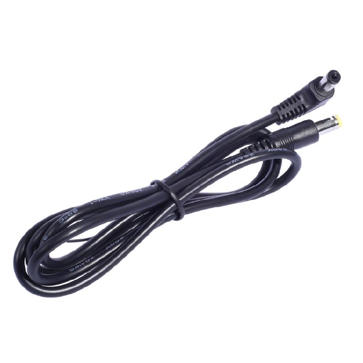 DC5525 to DC5521 Power Cable 5.5mmx2.1mm /5.5mmx2.5mm Male to Male Cord Line for Security Cameras Sound Equipment