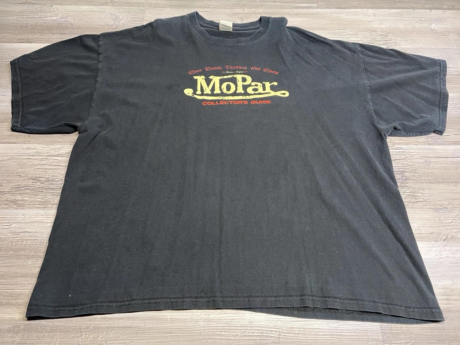 Vintage Hot Rod Cars T-Shirt Oversized Mopar Race Ready Collectors Logo Tee 3XL 2XL