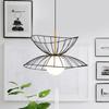 Nordic Pendant Lights Iron Hat Hanging Lamps Bedroom Lights Loft Kitchen Suspension Luminaire Home Lighting Fixture ZM1026