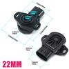 22/26mm 3131705 3140173 Drosselklappenstellungssensor Kompatibel Für Polaris Für Ranger RZR Sportsman ETX 500 550 850 FTVSE006 Automobilersatz(26mm)