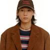 SAND SOUND (UNISEX) Wool Blend New Fit Logo Embroidered Ball Cap Brown (MS5X8BG14D)