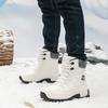 Fashion New Warm Plush Men's Women Snow Lace Up High Top Waterproof Winter Ankle Outdoor Anti-Slip Men Hiking Boots