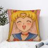 Sailor Moon Pillowcases  Novelty Pillow Case For Wedding Party Home Decor Comfy Pillow Cover