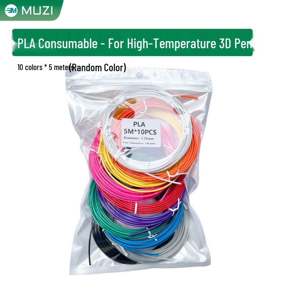 Набор 3D-ручек для детей: Высокотемпературный PLA 1,75 мм Рождественская версия Standard Without Plug