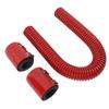 24in Stainless Steel Coolant Radiator Hose Kit Flexible Efficient Cooling Coolant Hose Kit for 1