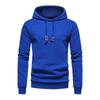 2026 New Men's Hooded Plaid Sweater Youth Casual Sports Jacquard Pullover Jacket Thin Pullover
