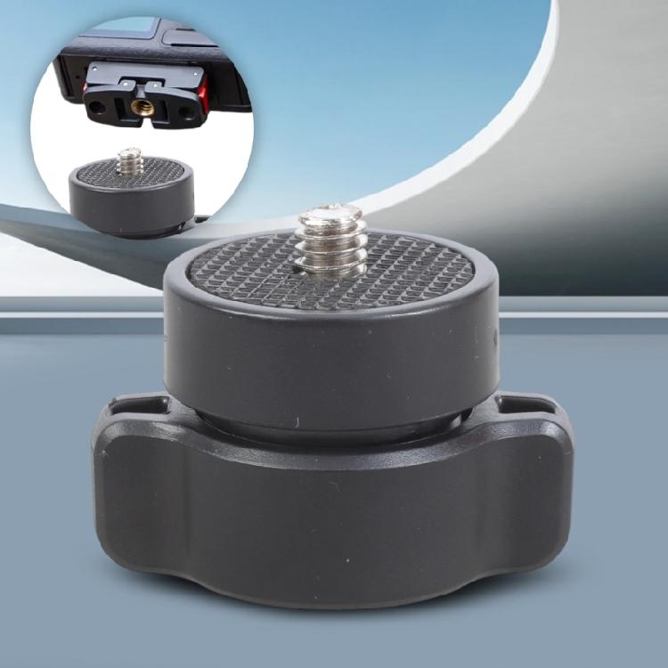 17mm Ball Head Adapter with 1/4-20 Thread Screw Feature for Camera Phone Mounts and Light Stands Easy Installation