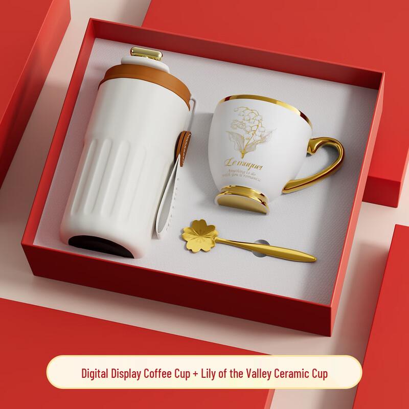 Business Gift Set with Mugs and Spoons
