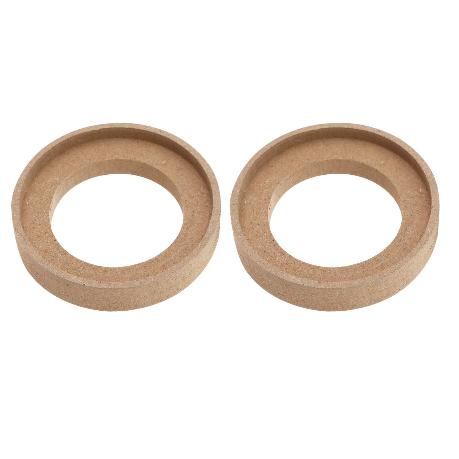 ECSiNG 2pcs 2.5  Car Speaker Spacer Ring Car Speaker Wood Gasket Ring Car Mount 2.5 Inch