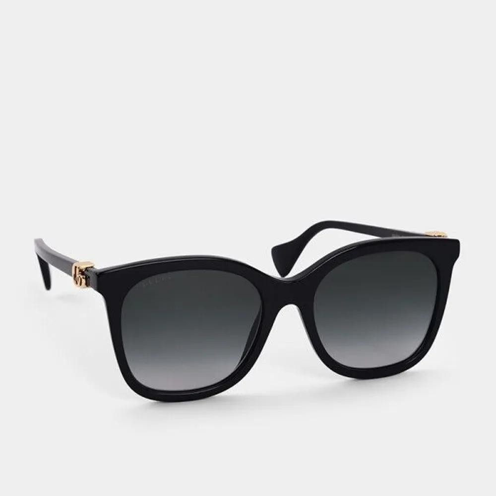 

[Gucci] Logo Butterfly Sunglasses GG1071S 001 55 Black