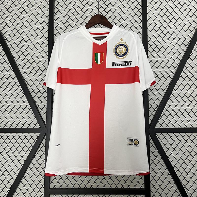 9798 Serie A Inter Mailand Heimfußballtrikot Nr.. 10 Groß Rosa Morano Djokav Retro-Trikot