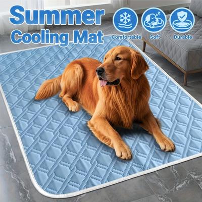 1PC A Pet Cooling Pad Ceiling Washable And Anti Slip Bottom Large Dog Cooling Bed And Cat Ice Pad Cooling Pad For Pets Machine