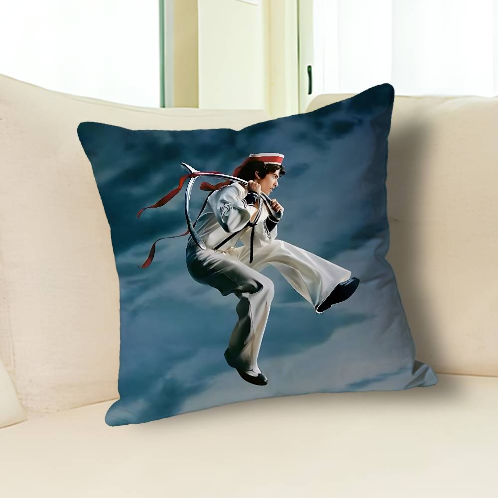 C-Conan G-Gray Wishbone Verschiedene Größen Quadratische Kissenhülle Für Auto Haus Schlafzimmer Dekor Individuelles Valentinstagsgeschenk