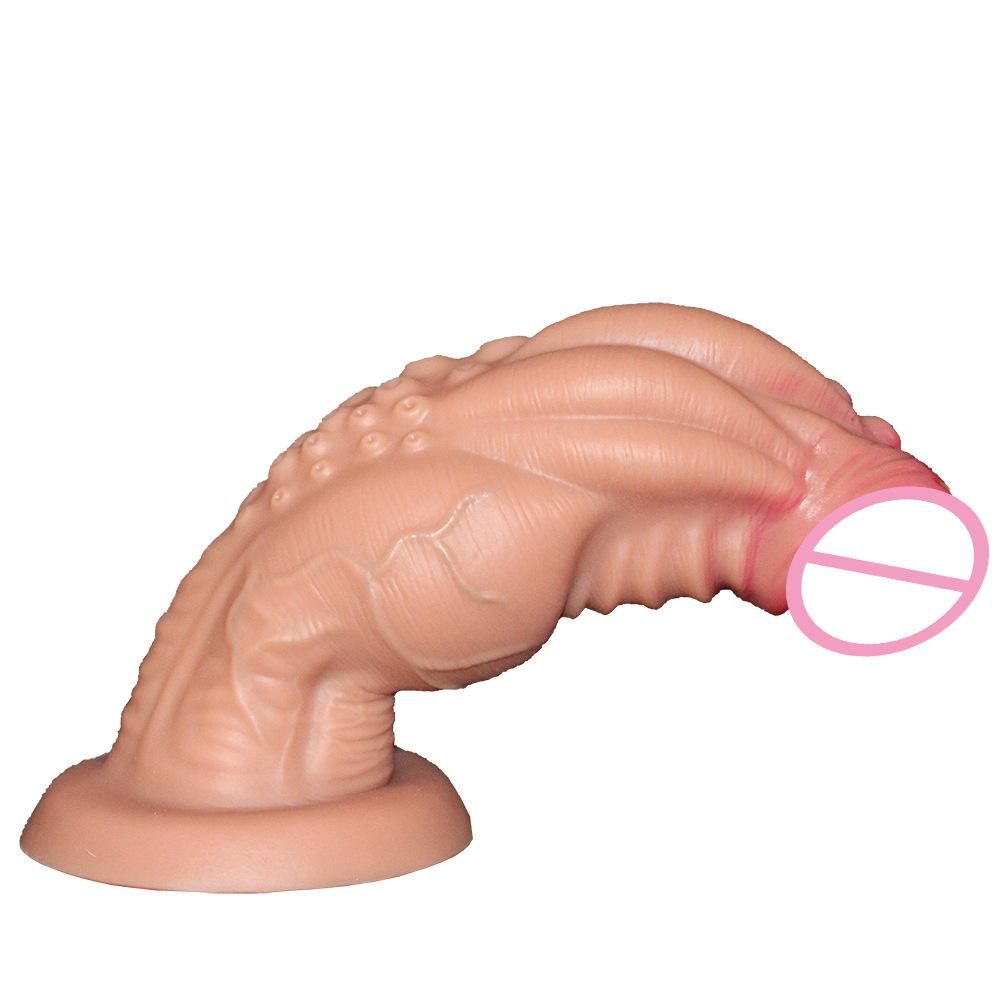Manual Special-shaped Simulation Penis Masturbation Massage Anal Expander Prostate Stimulation