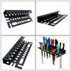 Space Saving Metal Tool Organizer Wall Mount Storage Rack for Tools Screwdriver Pilers Wrench Utility Tool Holder Shelf