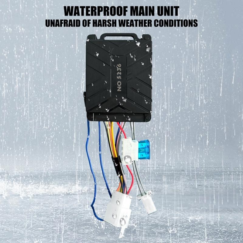 Waterproof Intelligent Wireless Anti Theft Security Alarm For Motorcycles With Loud Siren And Universal Compatibility