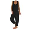 Mode Retro Bohemian Art Lose Lässige Große Leinen Hosenträger Hosen Overalls