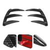 Rear Bumper Lip Splitter Canards Vents Replacement for Mercedes Benz W176 A200 A250 A260 A45 AMGCarbon Fiber Style