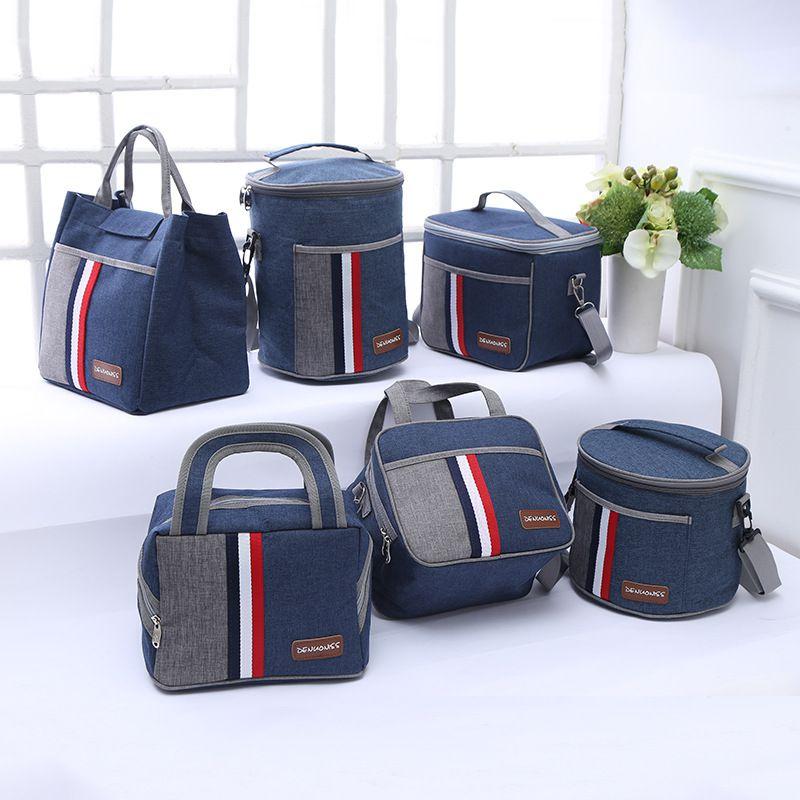 Insulated Waterproof Thermal Shoulder Picnic Cooler Lunch Bag Storage Tote Box For Outdoor Activities