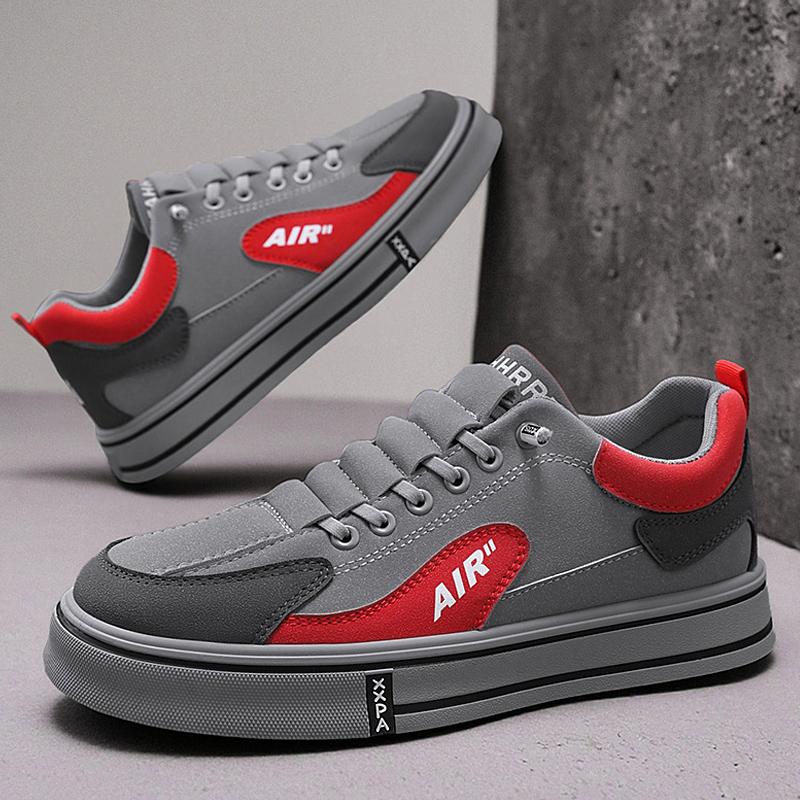 

Fashion Platform Mens Casual Sport Shoes Breathable Lightweight Walking Sneakers Comfortable Non-slip Board Shoes Athletic Shoes 39