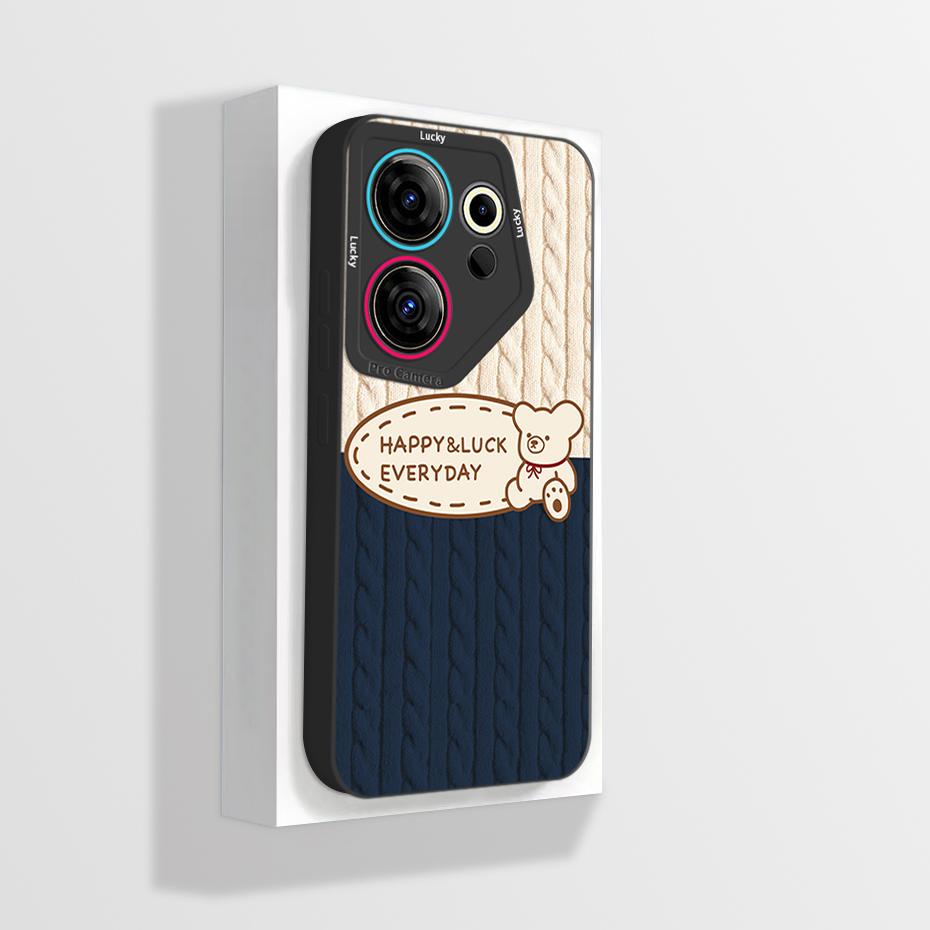 For Tecno Camon 20 Premier 5G Phone Case Fancy Camera Lens Protector Soft Liquid Silicone Funda For Camon20 Premier CK9n Coque