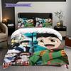 Hunter X Hunter Threepiece Set 1 Duvet Cover 2 Pillowcase Without Core Gift Soft And Comfortable Bedding Set Bedding Suitable For All Seasons