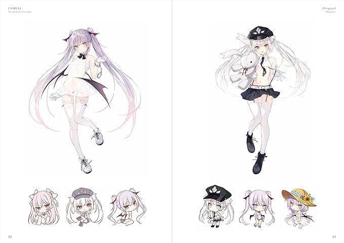 [USED] Rurudo Official Art Book "UNREAL