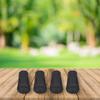Stay Safe On Your Hiking Trip with Rubber Trekking Pole Tip Covers 2/4Pcs