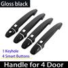 For Toyota Avalon XX30 2005~2012 Car Door Handles Anti-rust Covers Exterior Scratch Protective Decor Luxurious Car Accessories