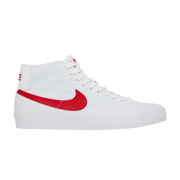 

Nike Blazer Court Mid SB White University Red Unisex Sneakers DC8901-101