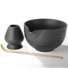 Matcha Bowl Set Tea Ceremony Matcha Utensil Tea Whisk Tea (spouted Type), Set, Set, Bowl, Stand, Scoop.