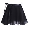 Vestito da tutù da balletto senza maniche in cotone per ragazze Body da ginnastica Gonna in chiffon Ballerina Party Dancewear