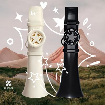1pcs Mouth Flute Instrument Kazoo Shortmouth Flute for Beginners Easy-to-play Instant Improvisation Shows Party Travel Gifts