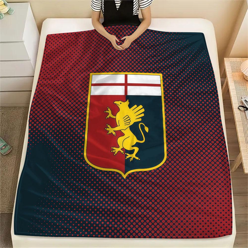 Genoa C.F.C Decke, Hohe Qualität, Bequem für alle Jahreszeiten, Heimdekoration, Wärme und Komfort