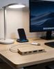 4-Port Bamboo USB Hub for Mobile and PC