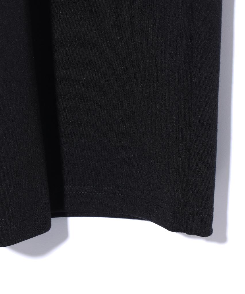 RAYFIKERS Wide One-Pleat Sweatpants Black (Mp6Pu181-076)
