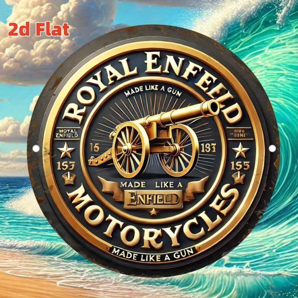 Vintage Royal Logo Metal Tin Sign Home Bar Decor Wall Plaque